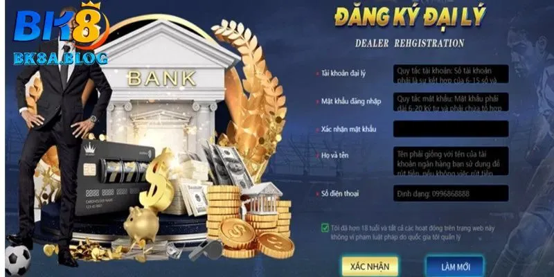 Thực hiện thao tác đăng ký theo hướng dẫn