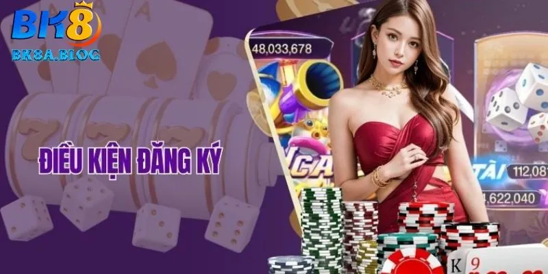 Điều kiện để đăng kí tài khoản trên nền tảng