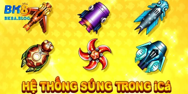 Nhiều loại súng bắn cá bạn có thể chọn