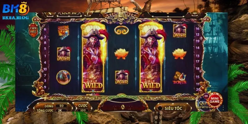 Những ưu điểm vượt trội chỉ có khi chơi tại Pirate King